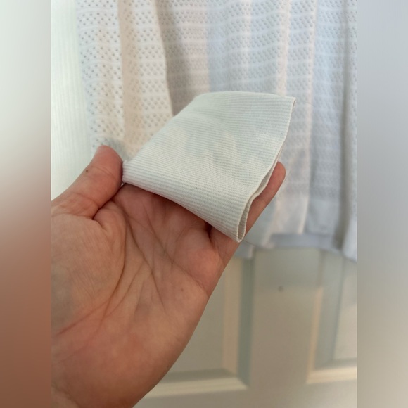 Lululemon white long sleeve; size 12; $40 - Picture 3 of 8